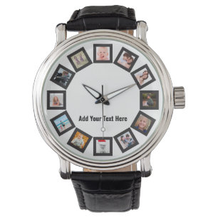 Erstellen Sie Ihre eigenen Fotos Armbanduhr