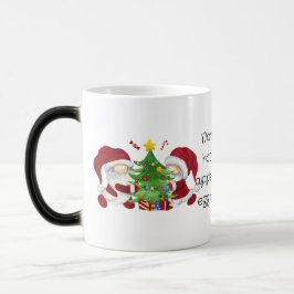 Erstellen Sie Ihre eigenen frohen Weihnachtsbaumgn Verwandlungstasse