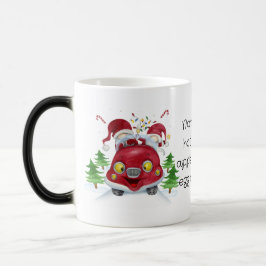 Erstellen Sie Ihre eigenen frohen Weihnachtsmänner Verwandlungstasse
