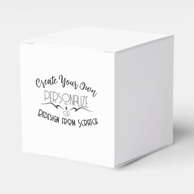 Erstellen Sie Ihre eigenen Geschenkschachtel (Vorderseite)