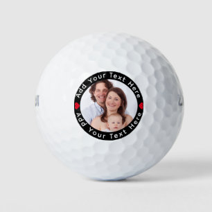 Erstellen Sie Ihre eigenen Golf-Bälle für Ihr Foto Golfball
