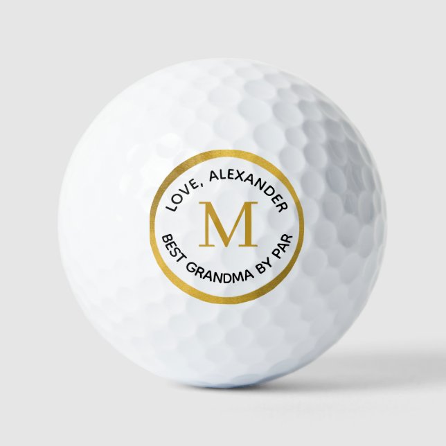 Erstellen Sie Ihre eigenen Golf-Bälle für Ihre eig Golfball (Vorderseite)