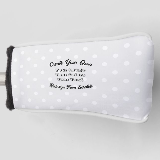 Erstellen Sie Ihre eigenen Golf Headcover (Vorderseite)