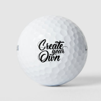 Erstellen Sie Ihre eigenen Golfbälle