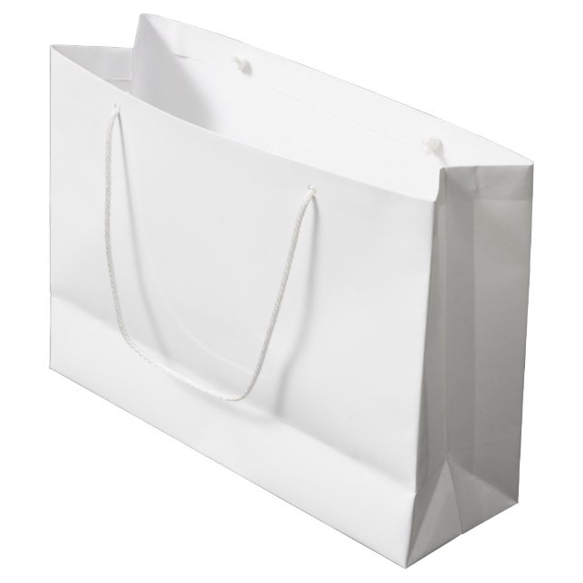 Erstellen Sie Ihre eigenen Große Geschenktüte (Vorderseite Schrägansicht)