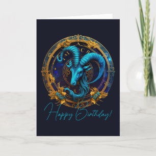 Erstellen Sie Ihre eigenen Himmelskorn Zodiac Feiertagskarte