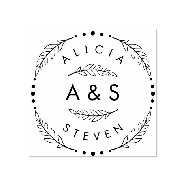 Erstellen Sie Ihre eigenen individuellen modernen  Gummistempel (Prägung)