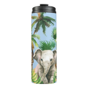 Erstellen Sie Ihre eigenen Junglebetiere Thermosbecher
