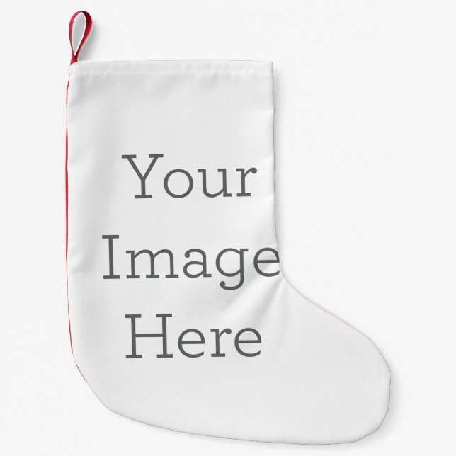 Selbst gestaltbarer Weihnachtsstrumpf (Vorderseite)
