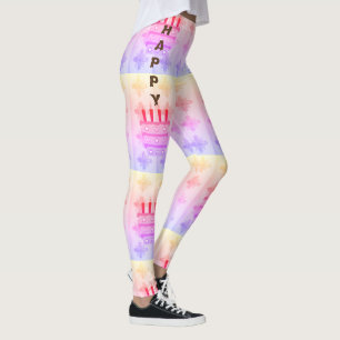 Erstellen Sie Ihre eigenen Leggings zum Geburtstag