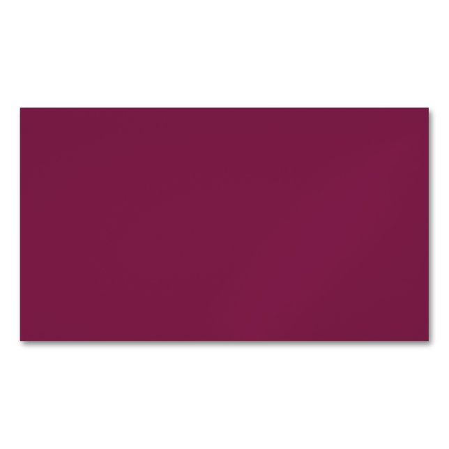 Erstellen Sie Ihre eigenen Magnetische Visitenkarte (Vorderseite)