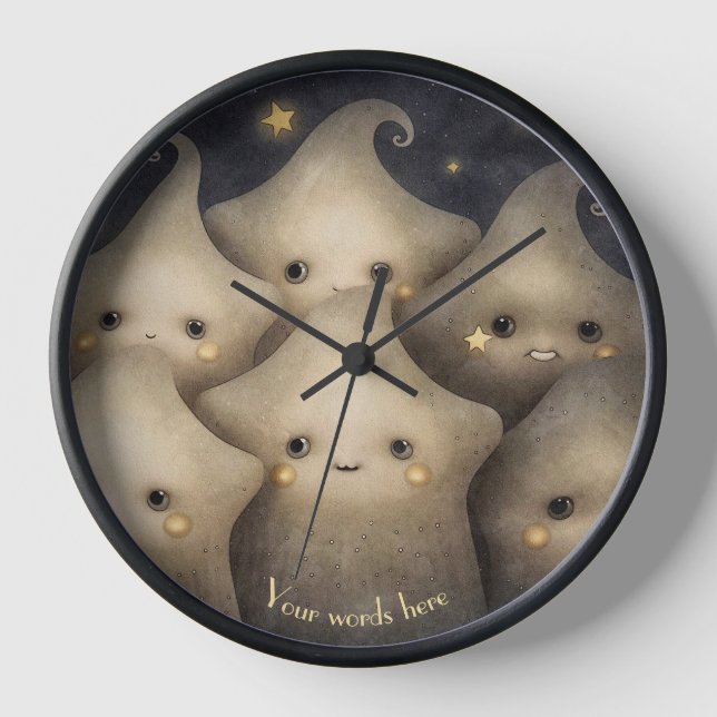 Erstellen Sie Ihre eigenen Niedlichen Stars Uhr (Vorderseite)
