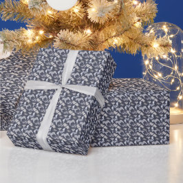 Erstellen Sie Ihre eigenen nordischen Graupferde,  Geschenkpapier