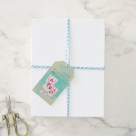 Erstellen Sie Ihre eigenen Peppermint Elephant Wei Geschenkanhänger