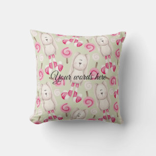 Erstellen Sie Ihre eigenen Peppermint Rabbits Weih Kissen