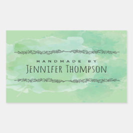 Erstellen Sie Ihre eigenen Personalisierten Handys Rechteckiger Aufkleber