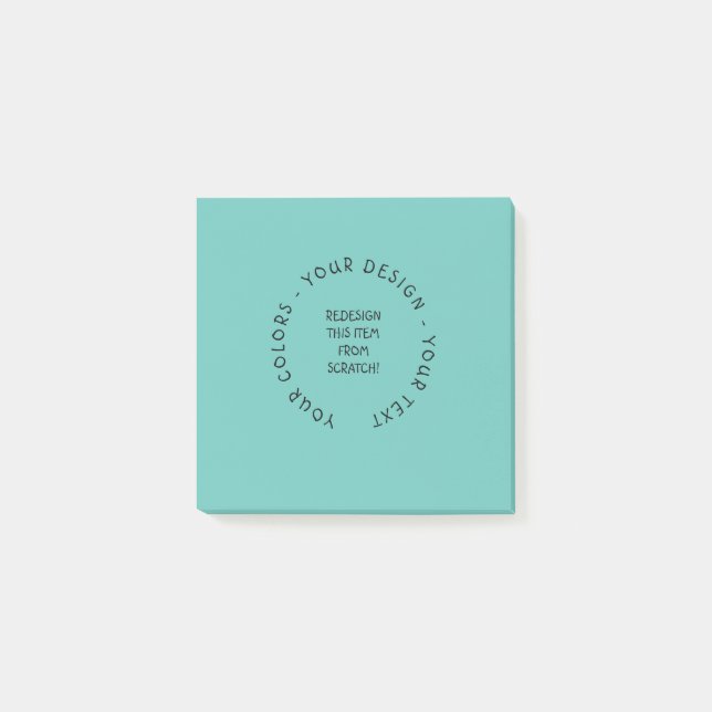 Erstellen Sie Ihre eigenen Post-it Klebezettel (Vorderseite)