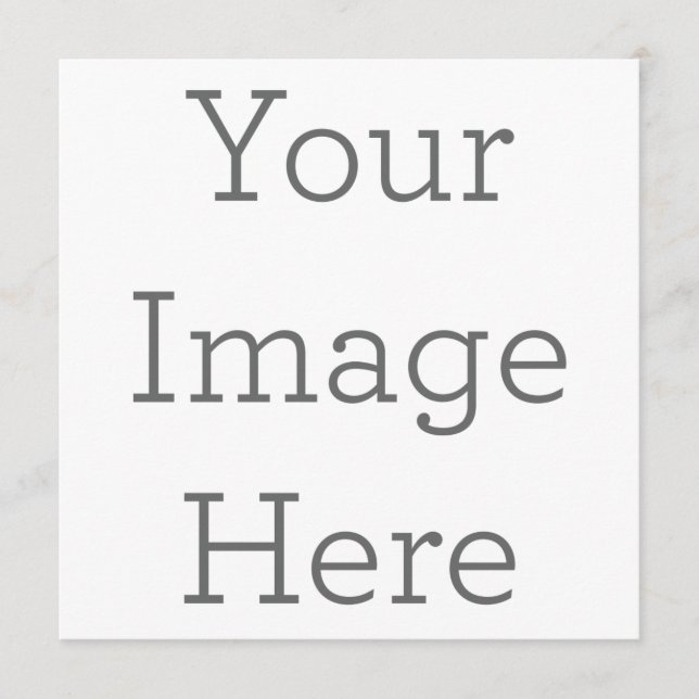 13,3 cm x 13,3 cm Flaches Programm (Vorderseite)