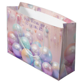 Erstellen Sie Ihre eigenen Rainbow Weihnachtsschmu Große Geschenktüte