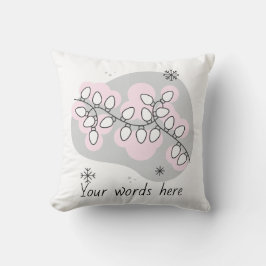 Erstellen Sie Ihre eigenen Retro-String Lichter We Kissen