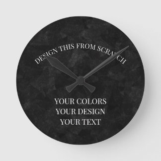 Erstellen Sie Ihre eigenen Runde Wanduhr