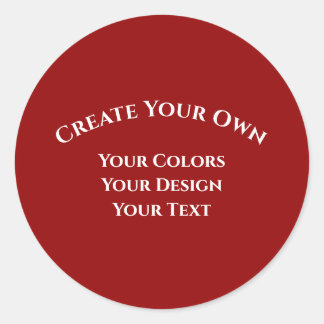 Erstellen Sie Ihre eigenen Runder Aufkleber