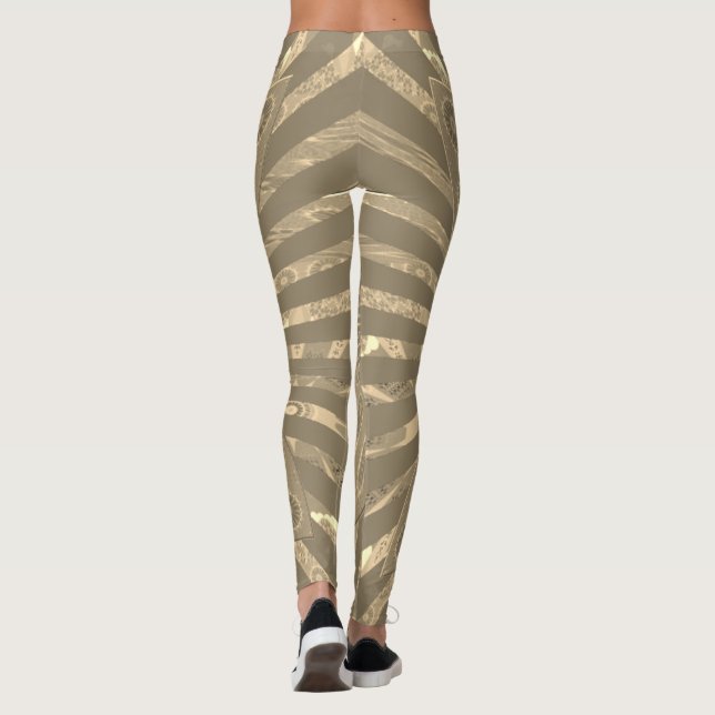 Erstellen Sie Ihre eigenen Safari Weekend Lounges  Leggings (Rückseite)