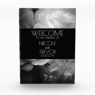 Erstellen Sie Ihre eigenen - Schwarzweiß-Blume Fotoblock