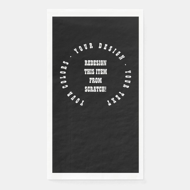 Erstellen Sie Ihre eigenen Serviette (Vorderseite)