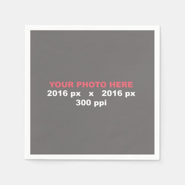 Erstellen Sie Ihre eigenen Serviette (Vorderseite)