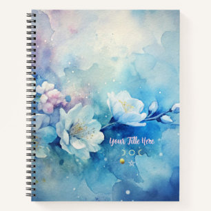 Erstellen Sie Ihre eigenen shabby chic neblig weiß Notizbuch