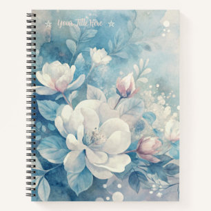 Erstellen Sie Ihre eigenen Shabby Chic rosa und we Notizbuch