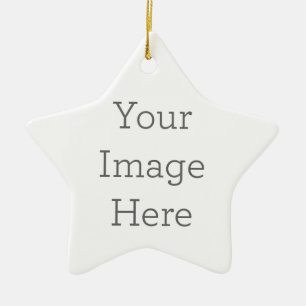 Erstellen Sie Ihre eigenen Star-Ornamente Keramik Ornament