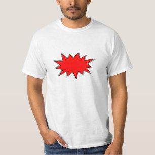 Erstellen Sie Ihre eigenen Superhelden Onomatopoei T-Shirt