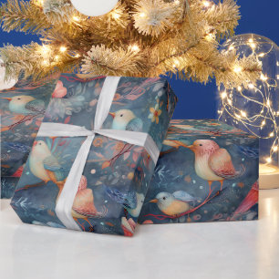 Erstellen Sie Ihre eigenen süßen mehrfarbigen Sing Geschenkpapier