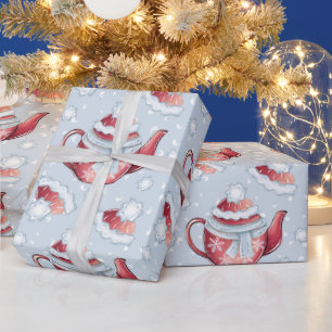 Erstellen Sie Ihre eigenen Teeköpfe Geschenkpapier