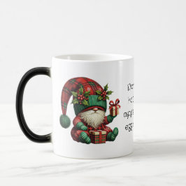 Erstellen Sie Ihre eigenen Weihnachten Kariert Gno Verwandlungstasse