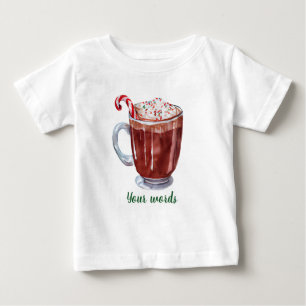 Erstellen Sie Ihre eigenen Weihnachtscreme Cane Co Baby T-shirt