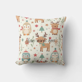 Erstellen Sie Ihre eigenen Winter Kawaii Tiere Kissen