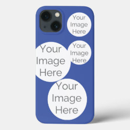 Erstellen Sie Ihre Foto-Handy-Gehäuse blauen Foto  Case-Mate iPhone Hülle