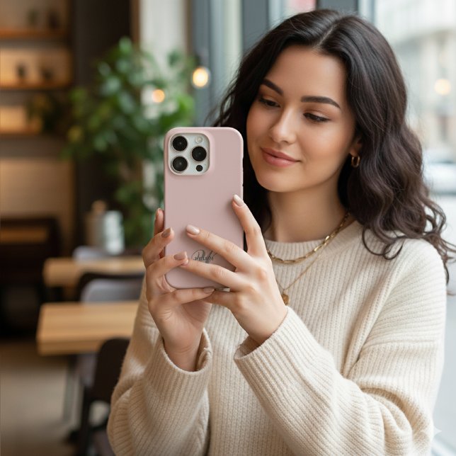 Erstellen Sie Ihre Individuelle Name-Monogrammkall iPhone 16 Pro Hülle (Von Creator hochgeladen)