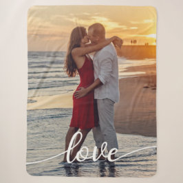 Erstellen Sie Ihre Liebe Romantisches Foto Sherpadecke