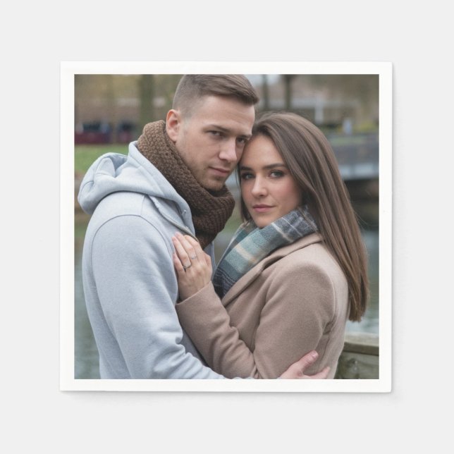 Erstellen Sie Ihre perfekte Personalisierte Farbko Serviette (Vorderseite)