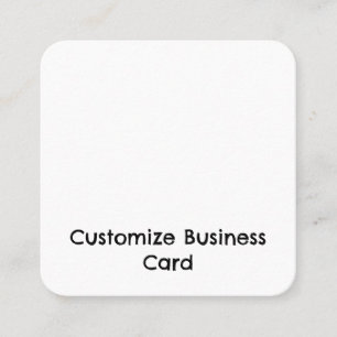 Erstellen Sie Ihre personalisierte 2,5" x 2,5" Quadratische Visitenkarte