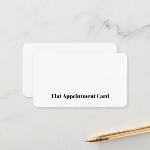 Erstellen Sie Ihre personalisierte 3,5" x 2,0" Fla Terminkarte