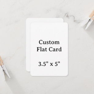 Erstellen Sie Ihre personalisierte 3,5" x 5" Flach