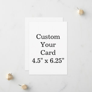 Erstellen Sie Ihre personalisierte 4,5" x 6,25" Qu Ankündigung