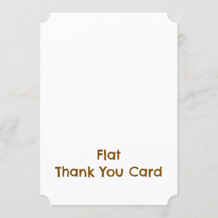 Erstellen Sie Ihre personalisierte 5" x 7" Ticket Dankeskarte