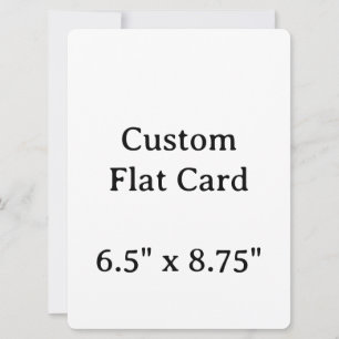 Erstellen Sie Ihre personalisierte 6,5" x 8,75"-Ka