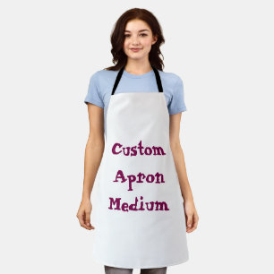 Erstellen Sie Ihre personalisierte Medium einfache Schürze